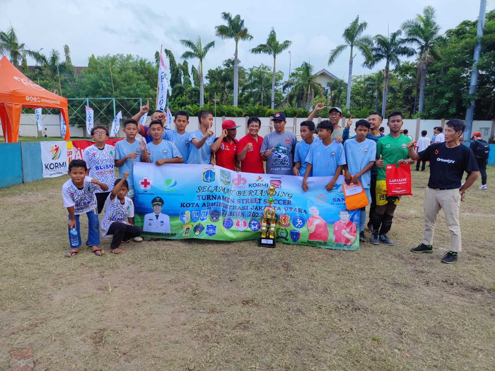 Turnamen Tingkat SD Dan SMP Street Soccer 2023 Jakarta Utara Sukses